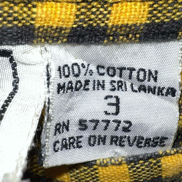 Extra Authentic Sportwear, Vintage 90’s Checker Pencil Skirt Junior Small Size 3 - Picture 6 of 9